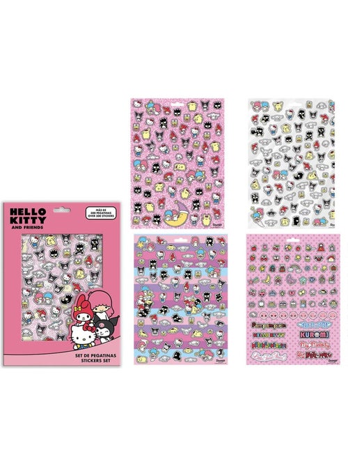 Pack de pegatinas reutilizables - Hello Kitty - Sanrio - Kiabi
