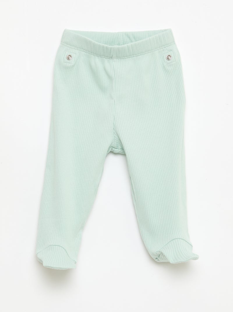 Pack de pijama chill en punto de algodón Azul - Kiabi