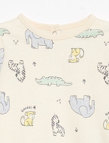 Pack de pijama chill en punto de algodón