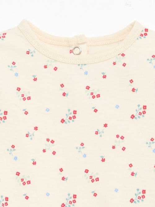 Pack de pijama chill en punto de algodón - Kiabi