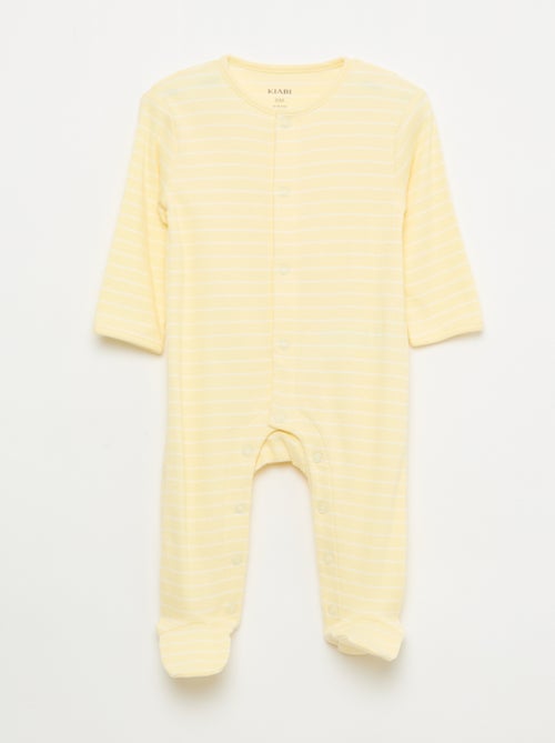 Pack de pijamas peleles con pies - Kiabi Pack de pijamas peleles con pies - Kiabi