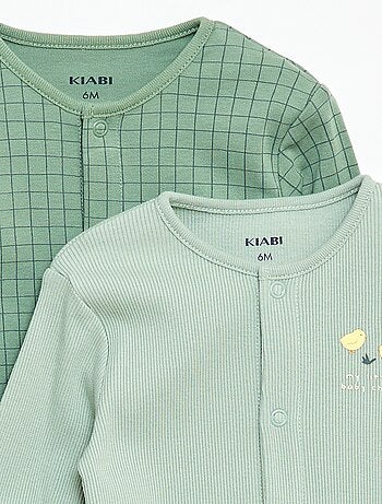 Pack de pijamas peleles con pies