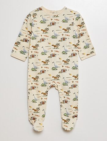 Pack de pijamas tipo pelele de punto - 2 piezas