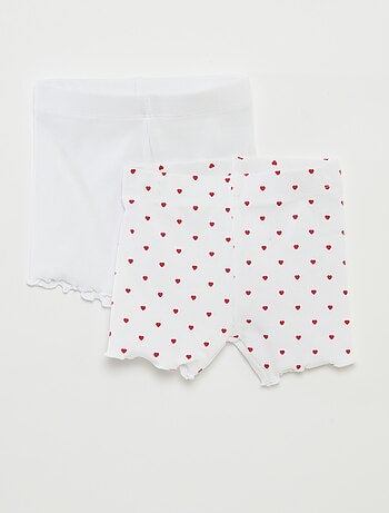 Pack de shorts ciclistas - 2 piezas