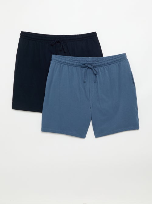 Pack de shorts de noche - 2 piezas - Kiabi Pack de shorts de noche - 2 piezas - Kiabi