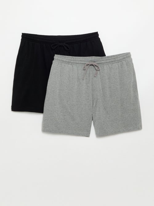 Pack de shorts de noche - 2 piezas - Kiabi Pack de shorts de noche - 2 piezas - Kiabi