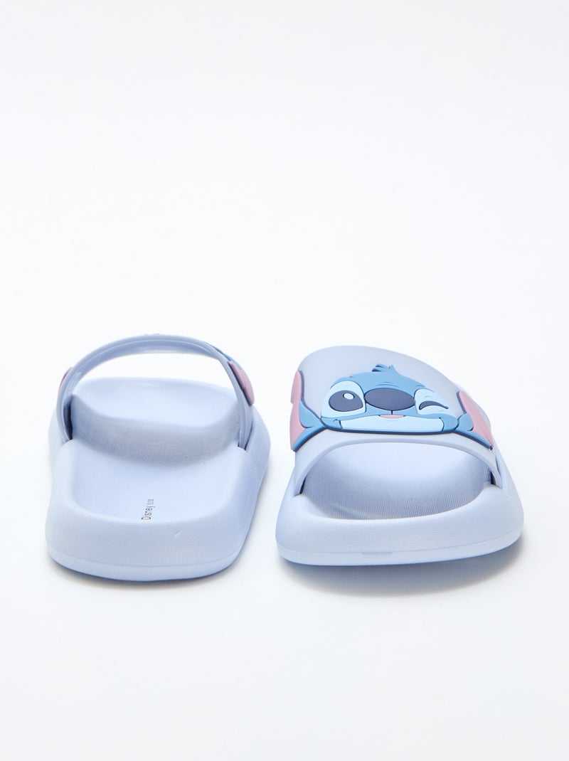 Pack de zuecos 'Disney' 'Stitch' liso Azul - Kiabi