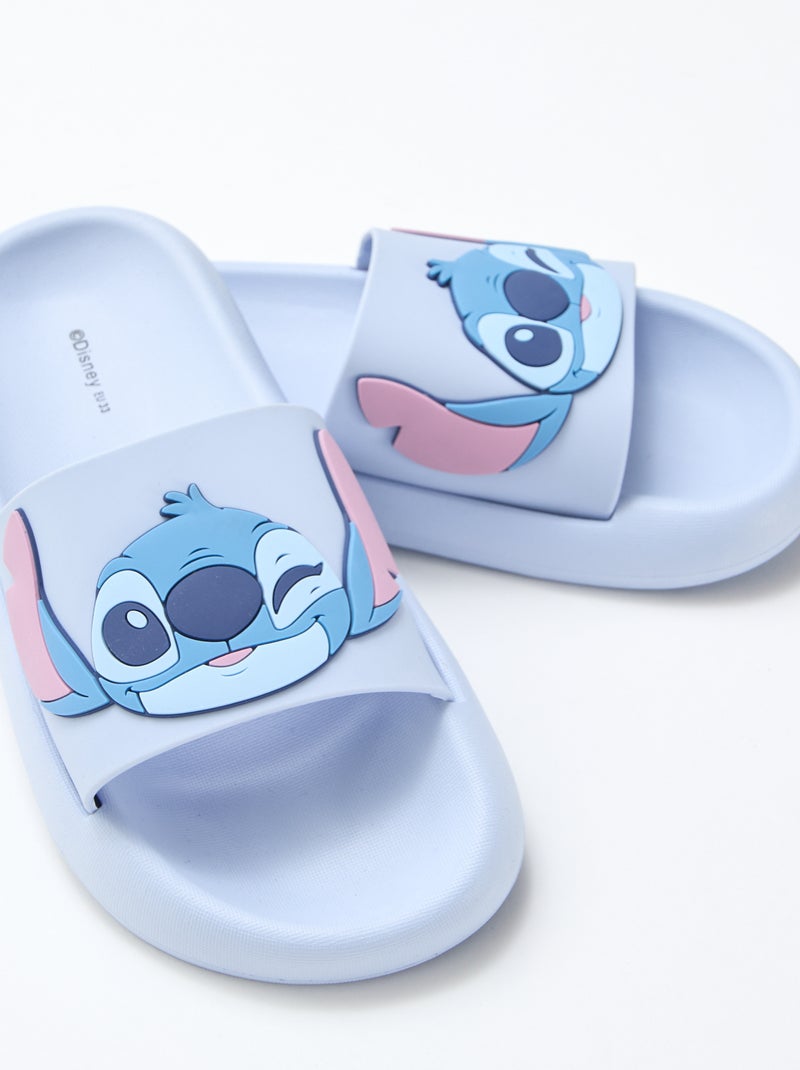 Pack de zuecos 'Disney' 'Stitch' liso Azul - Kiabi