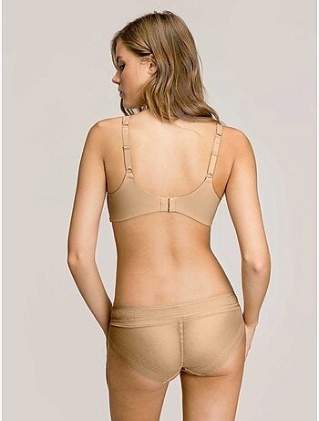 Pack dos bragas de encaje extraplano sin costuras