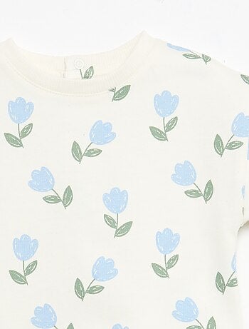 Pack estampado de 2 piezas pantalón corto + camiseta