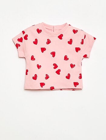 Pack estampado de 2 piezas pantalón corto + camiseta