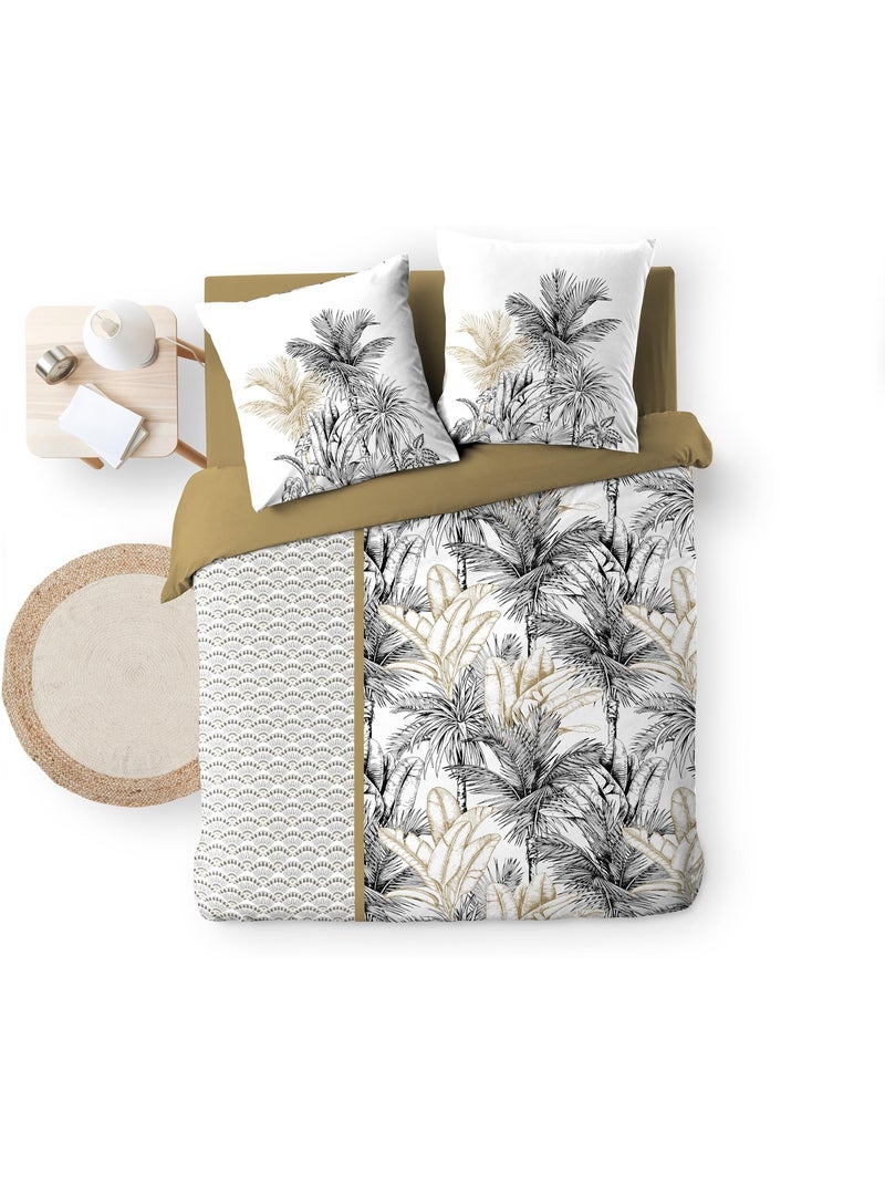 Pack funda nórdica dakar + sábana bajera beige Arena - Kiabi