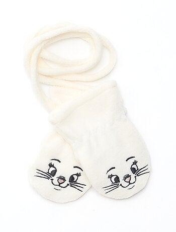 pack gorro + guantes + braga 'Winnie y Marie' 'Disney'