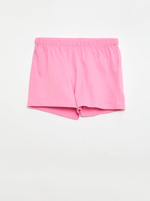 Pack pijama corto - 2 piezas - Kiabi Pack pijama corto - 2 piezas - Kiabi