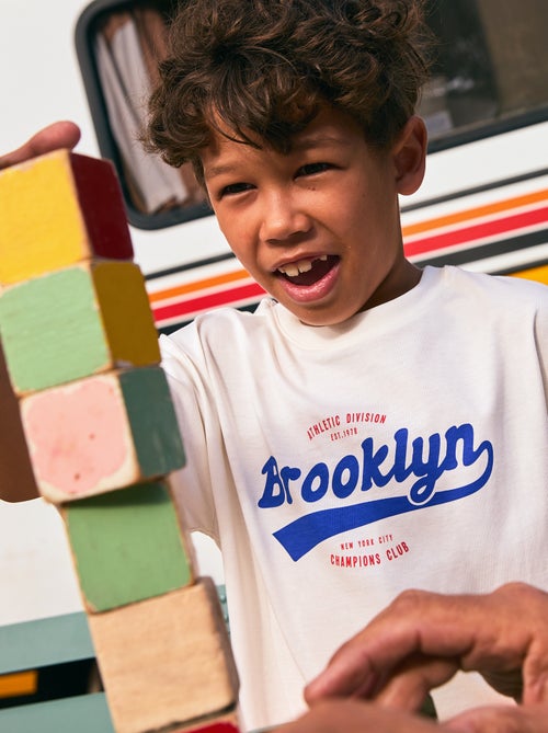 Pack pijama corto camiseta + pantalón corto - 2 piezas - Kiabi