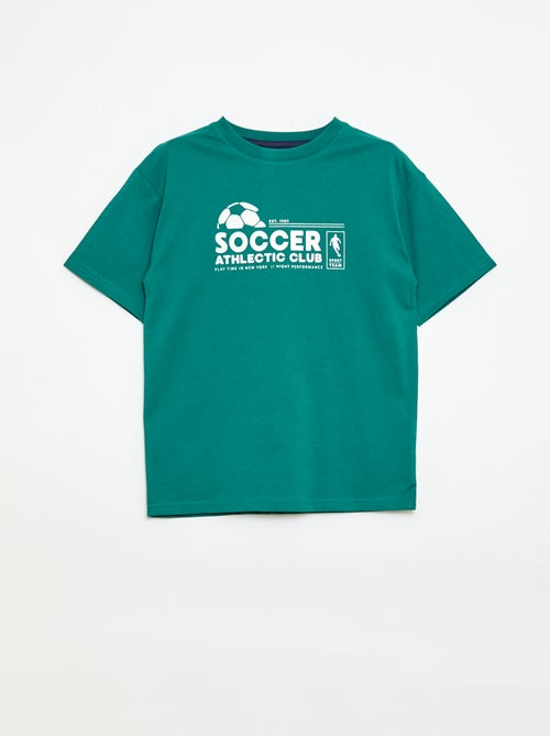 Pack pijama corto camiseta + pantalón corto - 2 piezas - Kiabi