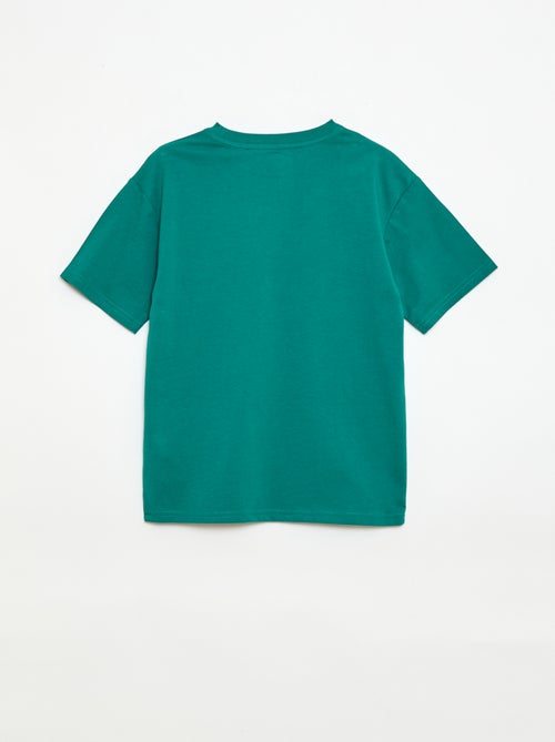 Pack pijama corto camiseta + pantalón corto - 2 piezas - Kiabi