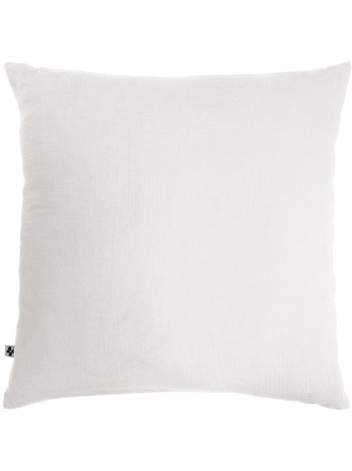 Pack sábana bajera + 2 fundas de almohada doble gasa de algodón gaïa - Kiabi Pack sábana bajera + 2 fundas de almohada doble gasa de algodón gaïa - Kiabi