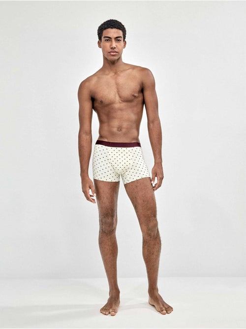 Pack tres boxers en tejido modal suave y elástico - Kiabi Pack tres boxers en tejido modal suave y elástico - Kiabi