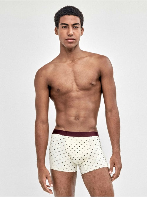Pack tres boxers en tejido modal suave y el?stico - Kiabi Pack tres boxers en tejido modal suave y el?stico - Kiabi