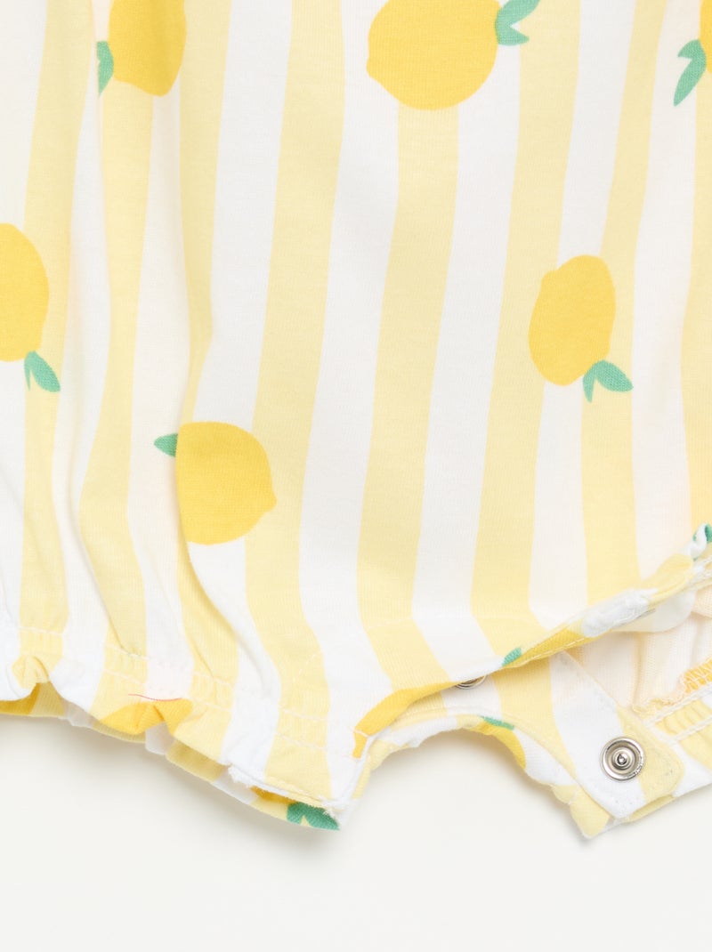 Packs de 2 peleles sin mangas Amarillo - Kiabi