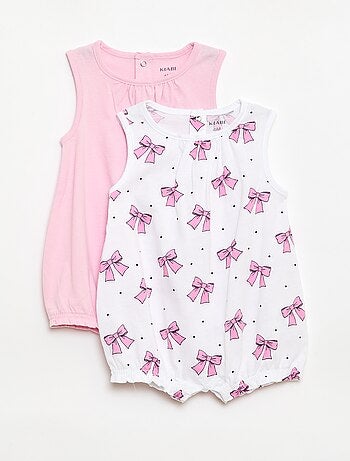 Packs de 2 peleles sin mangas