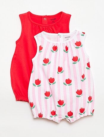 Packs de 2 peleles sin mangas