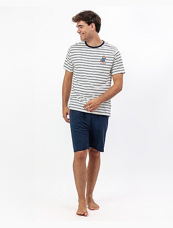 PADDINGTON CLASSIC Pijama Manga Corta Navy para Hombre