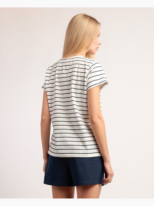 PADDINGTON CLASSIC Pijama Manga Corta Navy para Mujer - Kiabi PADDINGTON CLASSIC Pijama Manga Corta Navy para Mujer - Kiabi