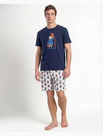 PADDINGTON CLASSIC Pijama Manga Corta Watercolor para Hombre