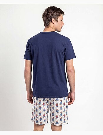 PADDINGTON CLASSIC Pijama Manga Corta Watercolor para Hombre