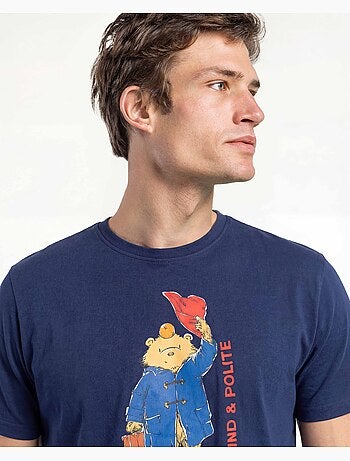 PADDINGTON CLASSIC Pijama Manga Corta Watercolor para Hombre