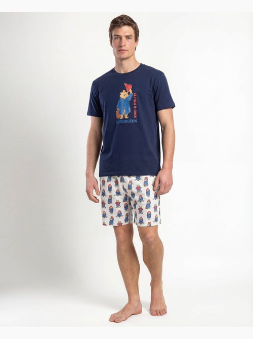 PADDINGTON CLASSIC Pijama Manga Corta Watercolor para Hombre - Kiabi