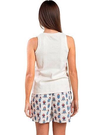 PADDINGTON CLASSIC Pijama Sin mangas Watercolor para Mujer