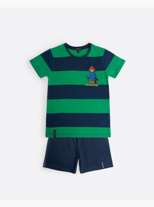 PADDINGTON Pijama Manga Corta Rugby Paws para Niño - Kiabi PADDINGTON Pijama Manga Corta Rugby Paws para Niño - Kiabi