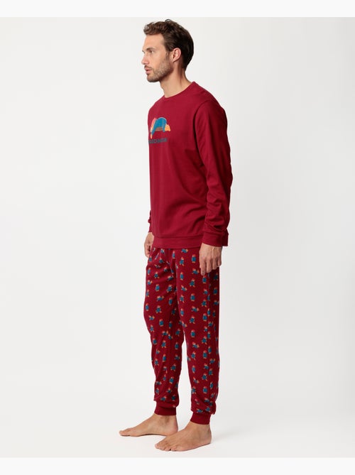 PADDINGTON Pijama Manga Larga Garnet para Hombre - Kiabi PADDINGTON Pijama Manga Larga Garnet para Hombre - Kiabi
