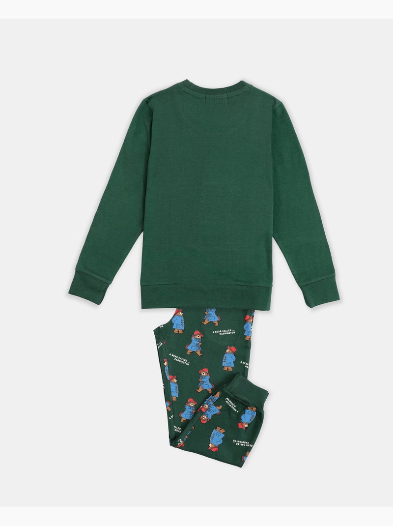 PADDINGTON Pijama Manga Larga Marmalade para Niño Verde - Kiabi