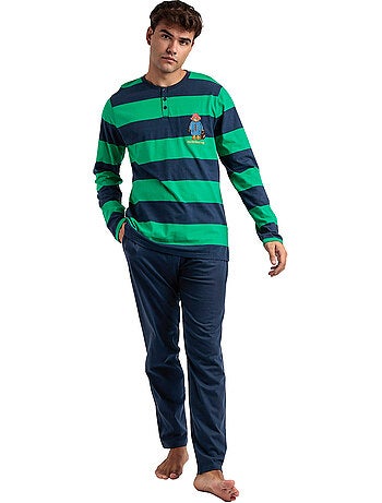 PADDINGTON Pijama Manga Larga Rugby Paws para Hombre