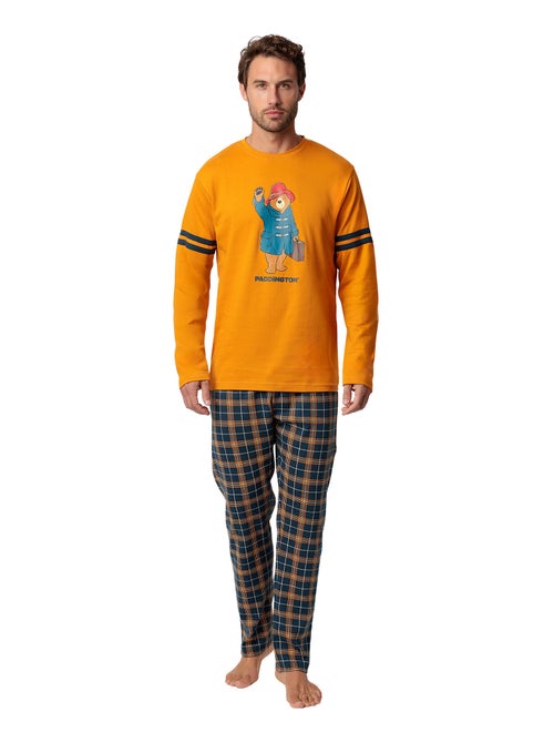 PADDINGTON Pijama Manga Larga Square para Hombre - Kiabi PADDINGTON Pijama Manga Larga Square para Hombre - Kiabi