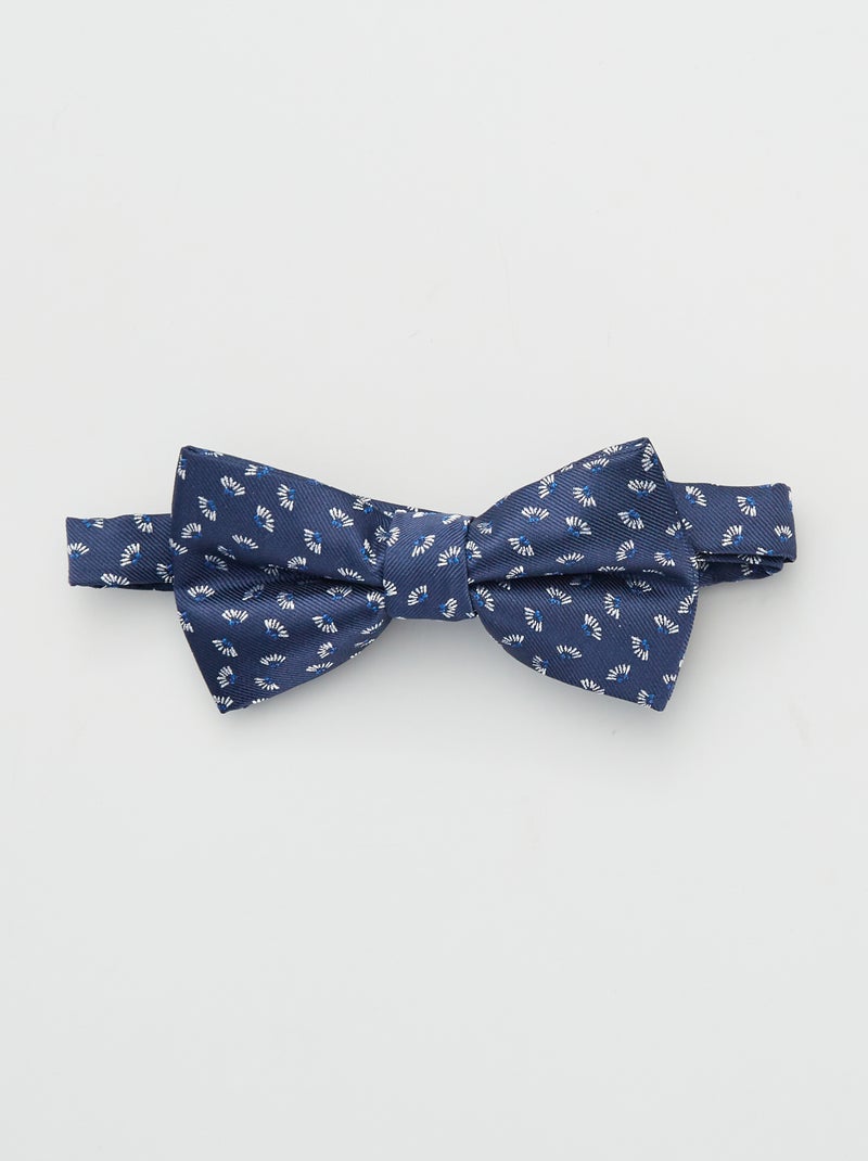 Pajarita con estampado de fantasía AZUL - Kiabi