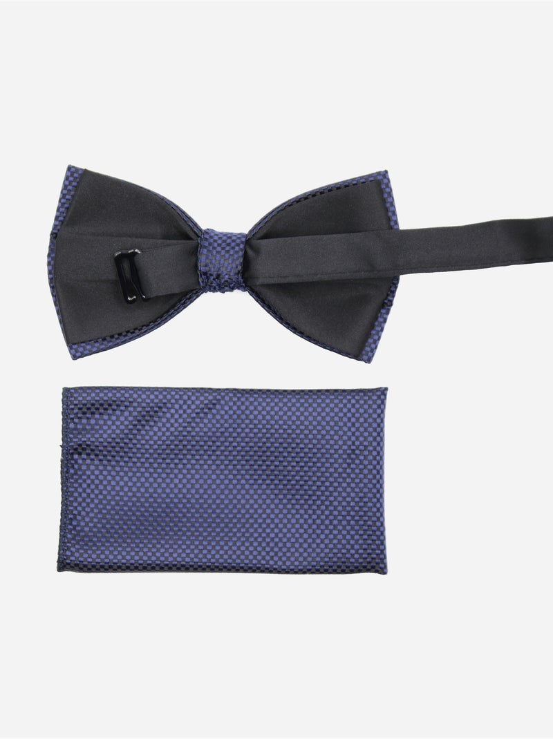 Pajarita en estuche - Yves Enzo Azul oscuro - Kiabi