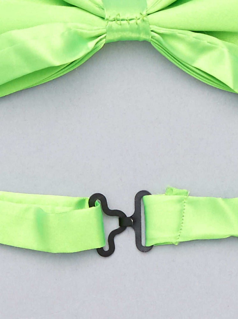 Pajarita flúor verde - Kiabi