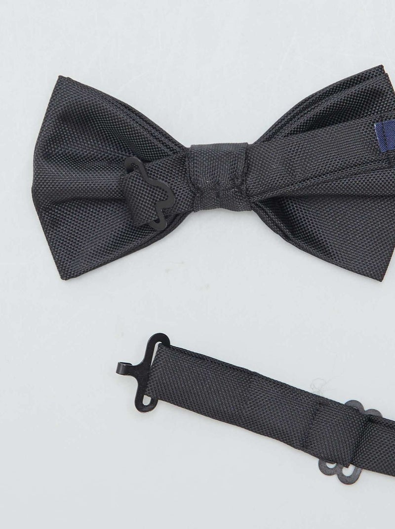 Pajarita texturizada NEGRO - Kiabi