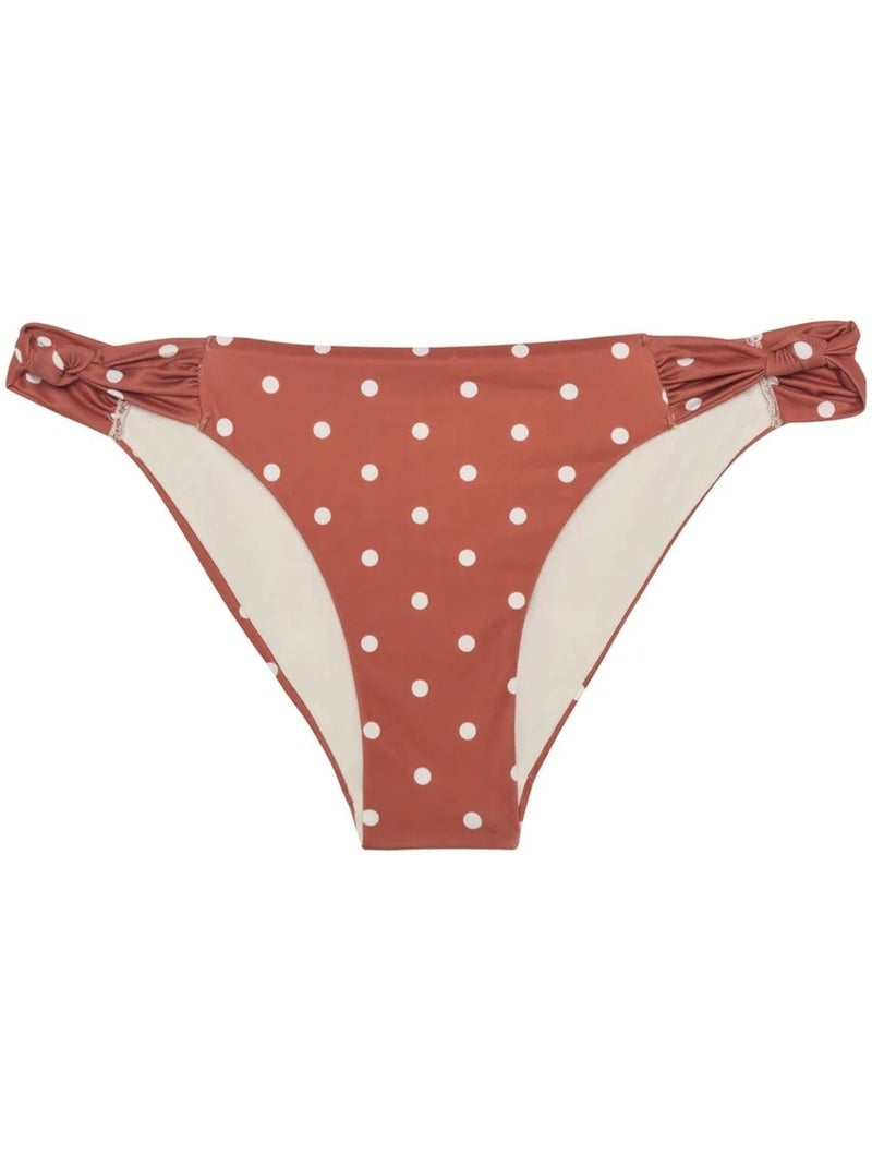 Palmaria braguita de bikini lateral penti Terracota - Kiabi