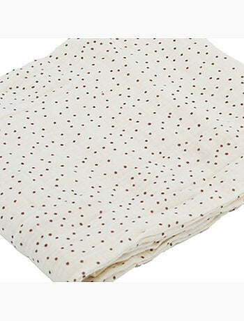 Pañal bebé maxi de muselina con lunares