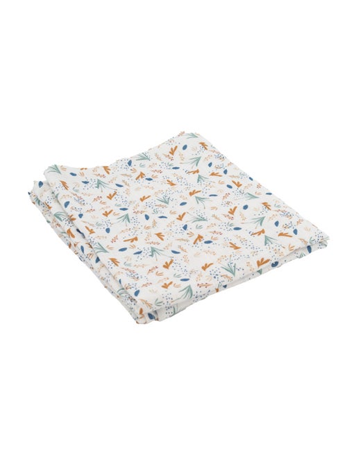 Pañal maxi de muselina con motivos vegetales - Kiabi