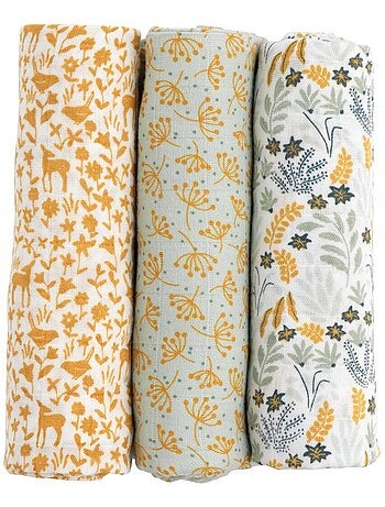 Pañales 70x70cm de algodón orgánico - SAUTHON