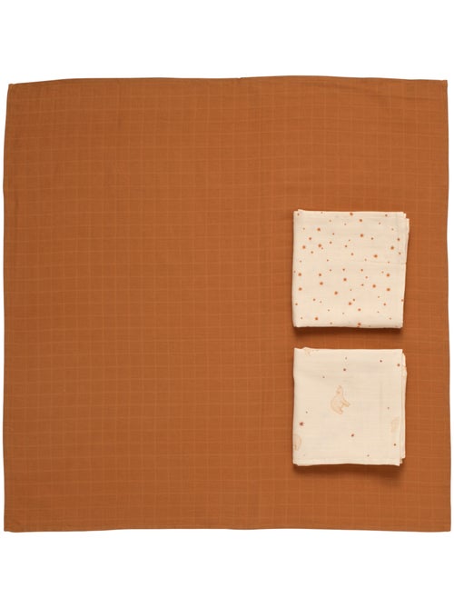 Pañales de algodón ecológico 70x70cm, caja de - SAUTHON - Kiabi