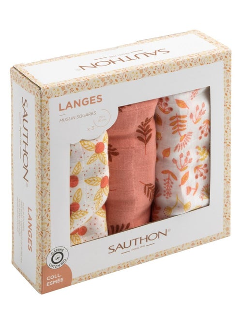Pañales ecológicos de algodón - SAUTHON - Kiabi