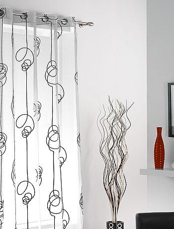 Panel transparente estampado "Looping